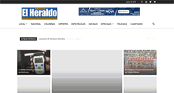 Desktop Screenshot of heraldo.mx